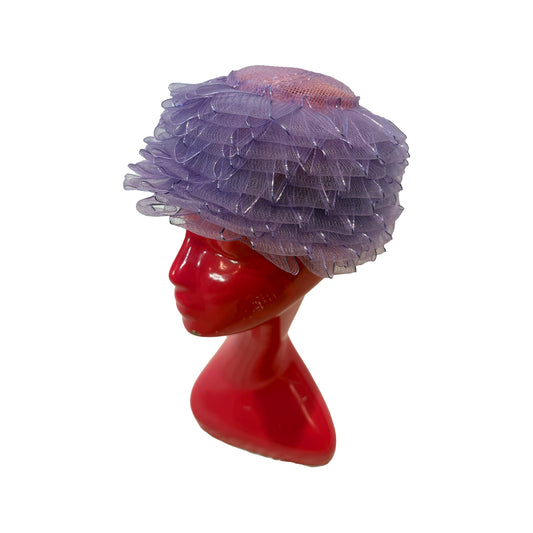 Vintage Lavender Hat