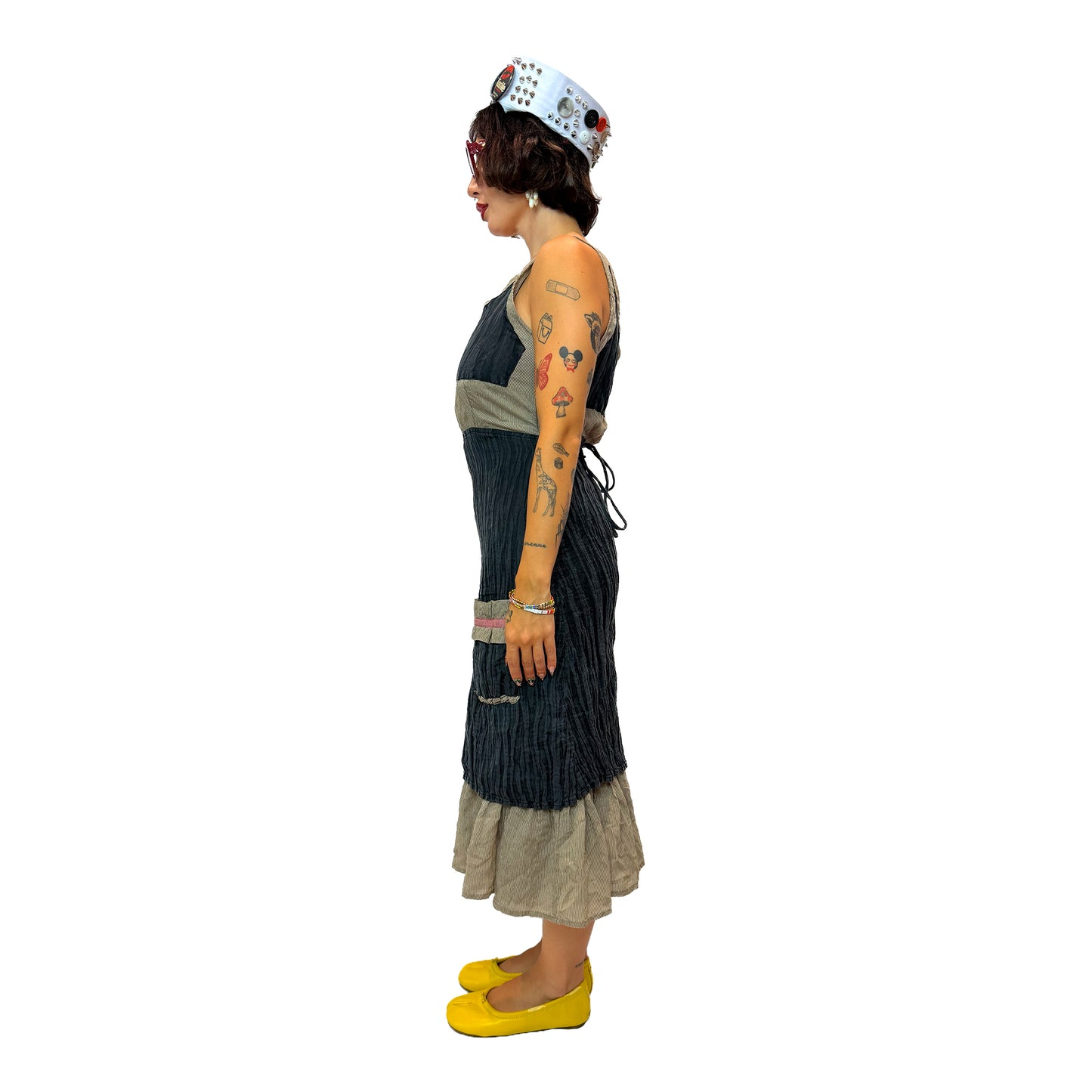 Ian Mosh Crinkle Dress