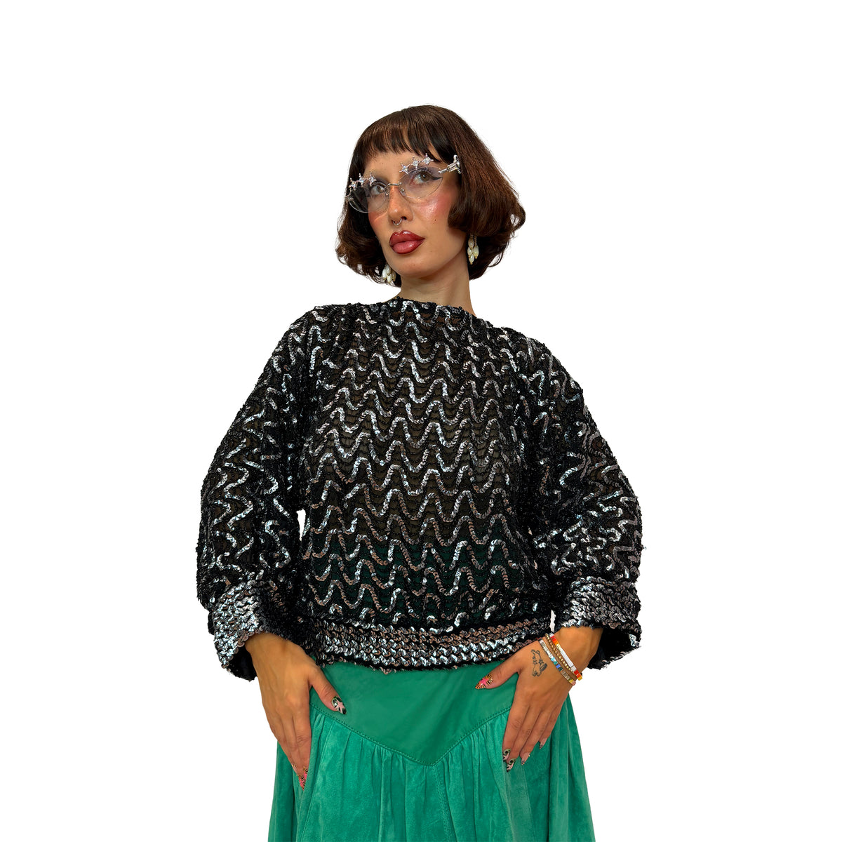 70s Sequin Top