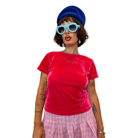 Pink Velvet 'Star' T-Shirt